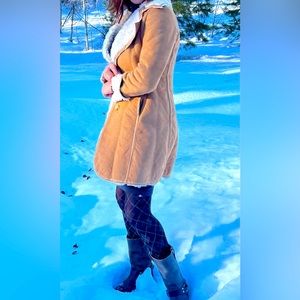 Mossimo faux shearling coat